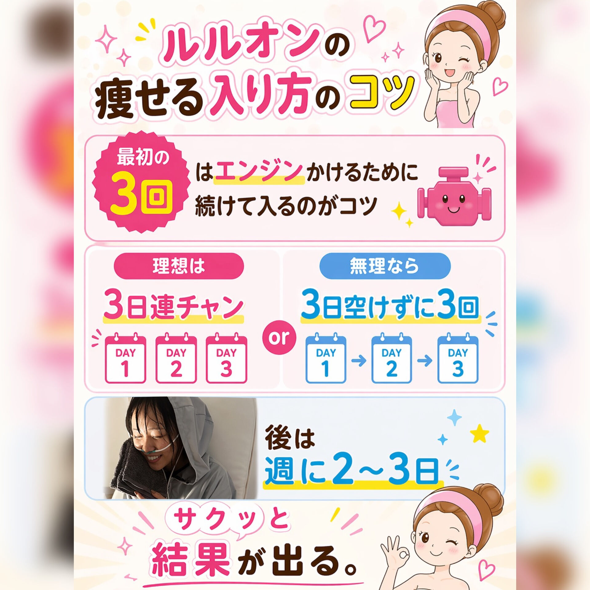 【頑張ってるのに痩せない人へ